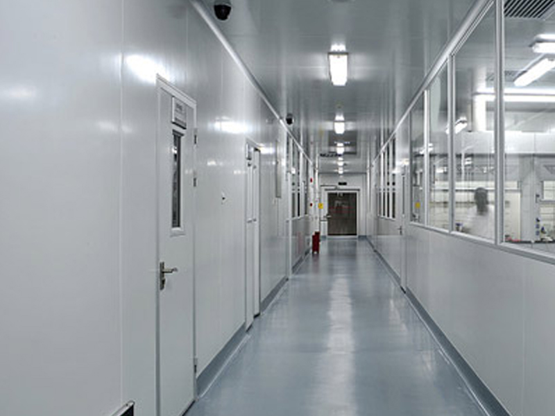 電子半導(dǎo)體百級無塵凈化車間裝修效果圖